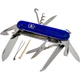 Складаний швейцарський ніж Victorinox Vx13713.T2 Huntsman 15 функцій 91 мм синій-напівпрозорий - изображение 1
