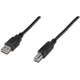Кабель USB 2.0 AM-BM 5.0м Чорний - зображення 1
