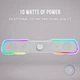 Звуковая панель MARSGAMING MSBX RGB, Bluetooth 5.0+Jack 3.5, звук DSP 10 Вт, белая - изображение 2