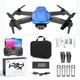 Квадрокоптер ZFR F185 Pro Blue – дрон с 4K и HD камерами, FPV, предотвращение помех, до 15 минут в кейсе - изображение 1