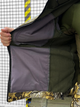 Костюм маскувальний тактичний SoftShell Камуфляж 3XL - зображення 6