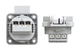 Розетка вбудована з/з 16A/250V/2P+E/IP54 виробник PCE 105-0g - зображення 2