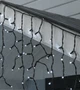 Вулична світлодіодна гірлянда штора 150 LED, 3x1м, чорний каучук, статичний режим, 220В, IP65 - зображення 2