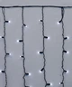 Вулична світлодіодна гірлянда штора 150 LED, 3x1м, чорний каучук, статичний режим, 220В, IP65 - зображення 5