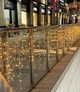 Уличная светодиодная гирлянда штора 150 LED, 3x1м, прозрачный каучук, статический режим, 220В, IP65 - изображение 2
