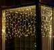 Уличная светодиодная гирлянда штора 150 LED, 3x1м, прозрачный каучук, статический режим, 220В, IP65 - изображение 7