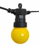 Уличная ретро гирлянда Белт-лайт, 10 матовых LED ламп, 5м, Е27, 220V, IP68 - изображение 4