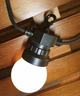 Вулична ретрогірлянда Белт-лайт, 10 матових LED ламп, 5 м, Е27, 220 V, IP68 Теплий білий - зображення 5