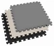 Мат-пазл Hop-Sport EVA 1см HS-A010PM 9 частей 60x60 черный белый серый защитные маты пазлы - изображение 7