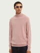 Гольф водолазка под горло Scotch&Soda Amsterdam 164006 L-XL Pink cloud melange - изображение 1