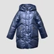 Пальто зимове для дівчинки Kiko/Donilo 5744A 122 см Джинс - зображення 1