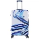 Чемодан Semi Line Print 28" L White/Blue (T5653-3) - изображение 2