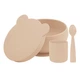 Набор детской посуды MinikOiOi BLW Set I - Bubble Beige (101070057) - изображение 1