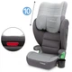 Автокресло-бустер Kidwell Weston гр. 2/3 15-36 кг Dark Gray 5901130090921 - изображение 5