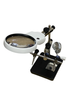 Третья рука Magnifier MG16129-AC1 с подсветкой, 3.5X 90мм + 5.25X 20мм с подставкой под паяльник - изображение 2