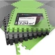 Мат-пазл Hop-Sport EVA 1см HS-A010PM 9 частей 60x60 черный серый зеленый маты для единоборств - изображение 2