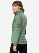 Куртка демисезонная короткая женская Jack Wolfskin Nebelhorn Down Hybrid W 1207081-4215 S Зеленая (4064993519396) - изображение 2