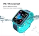 Дитячий наручний смарт годинник Smart Baby Watch LT21 з GPS (Синій) - зображення 6