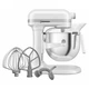 Кухонна машина KitchenAid Heavy Duty 6,6л 5KSM70JPXEWH з підйомною чашею білий - изображение 4