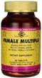 Витаминно-минеральный комплекс для женщин Solgar Female Multiple 60 Tablets - изображение 1