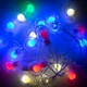 Гірлянда Штора XMAS лампочки в прозорій кулі 5M 20 лампочок Мультикольорова - зображення 2