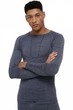 Термобілизна чоловіча Viking Lan Pro (set) 50% merinowool (XL, dark grey) - изображение 3