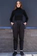 Теплі Штани Карго Without Bayraktar Woman 3XL Black - зображення 2