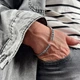 Готичний панк браслет із нержавіючої медичної сталі 18см BS-027 - зображення 8