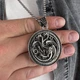 Кулон targaryen гра престолів з медичної сталі PS-014 - изображение 7