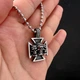 Готичний панк кулон черепи з медичної сталі PS-101 - изображение 6