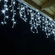 Світлодіодна вулична гірлянда Бахрома 192 LED 6м x 0.6м 220V холодний білий - зображення 6