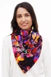 Шарф My Scarf "Яскрава осінь" віскоза, трикотаж з металевими кільцями - зображення 6