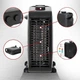 Тепловентилятор Adler AD 7725b портативный обогреватель 3 режима 1000/2000 Вт Black (71678387) - изображение 2