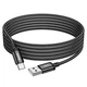 Кабель зарядки HOCO X91 (3A) (3M) для Type-C to USB для телефона/смартфона Android Чорний - изображение 1