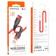 Кабель заряджання BOROFONE BU35 USB to MicroUSB (2.4А) (1.2M) для синхронізації для пристроїв Червоний - зображення 2
