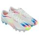 Бутсы футбольные Zelart Run X28-B размер 39 White-Multicolor - изображение 3
