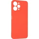 Чехол Fiji Full Soft Premium для Xiaomi Redmi 12 противоударный бампер с микрофиброй Red - изображение 1