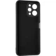 Чехол Fiji Full Soft Premium для Xiaomi Redmi 12 противоударный бампер с микрофиброй Black - изображение 3