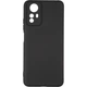 Чехол Fiji Full Soft Premium для Xiaomi Redmi Note 12S противоударный бампер с микрофиброй Black - изображение 2