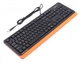 Клавіатура A4Tech Fstyler FKS10 Orange (FKS10 (Orange)) - зображення 2