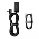 Мережевий зарядний пристрій Baseus GaN3 Pro Desktop Fast Charger 2xUSB-C+2xUSB-A+Кабель C to C (1м) 65W з вилкою CN(Китай) + перехідник EU / CCGP040001 | Black |752237 - зображення 8