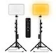 Набор постоянного студийного света Camera light MM-240 Ra95+ LED набор света для блогера - изображение 2
