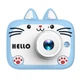 Дитячий цифровий фотоапарат TOY G X900 Cat Блакитний 40М 2 камери - зображення 2