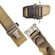 Нашийник для собак Harness, нейлоновий з металевою пряжкою-фастекс, L (45-55см) Коричневий (145L-KHAKI) - зображення 5