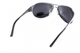 Очки поляризационные BluWater Alumination-3 Gun Metal Polarized (gray) серые - изображение 3