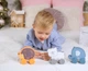 Деревянная каталка Viga Toys PolarB Слоник, на веревочке (44004) - изображение 4