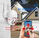 Уличная поворотная ІP-камера для видеонаблюдения Wi-Fi UKC RTZ Smart Home Camera EL-N3 36O З.O Mp iCSee Белая/White - изображение 4