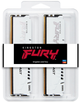 Pamięć Kingston Fury DDR5-5200 32768MB PC5-41600 (Kit of 2x16384) Beast White (KF552C40BWK2-32) - obraz 5