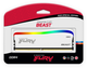 Оперативная память Kingston Fury DDR4-3200 8192MB PC4-25600 Beast RGB Special Edition White (KF432C16BWA/8) - изображение 6