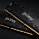 Оперативная память Kingston Fury DDR4-3600 131072MB PC4-28800 (Kit of 4x32768) Renegade Black (KF436C18RBK4/128) - изображение 5